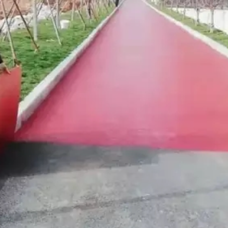 武威​ 彩色路面喷涂翻新是一种低成本