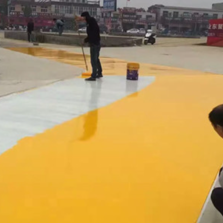 武威彩色路面喷涂翻新的使用寿命多长